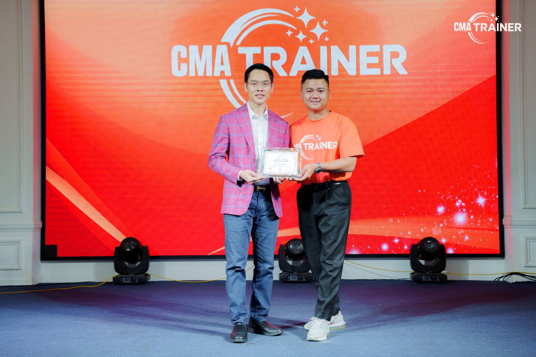 Phạm Minh Hiếu tại chương trình CMA Trainer tháng 06/2025